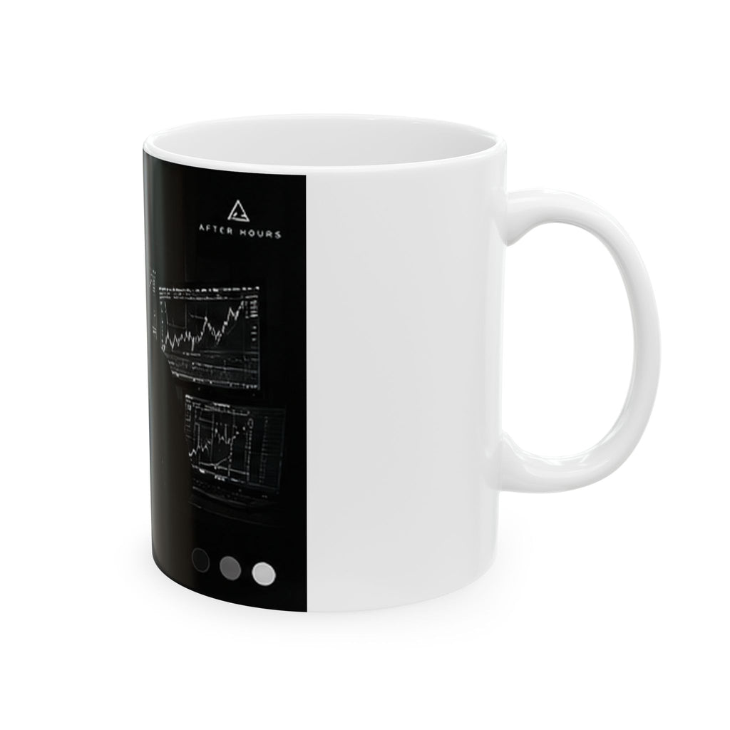 After Hours Trader Stock Chart Ceramic Mug