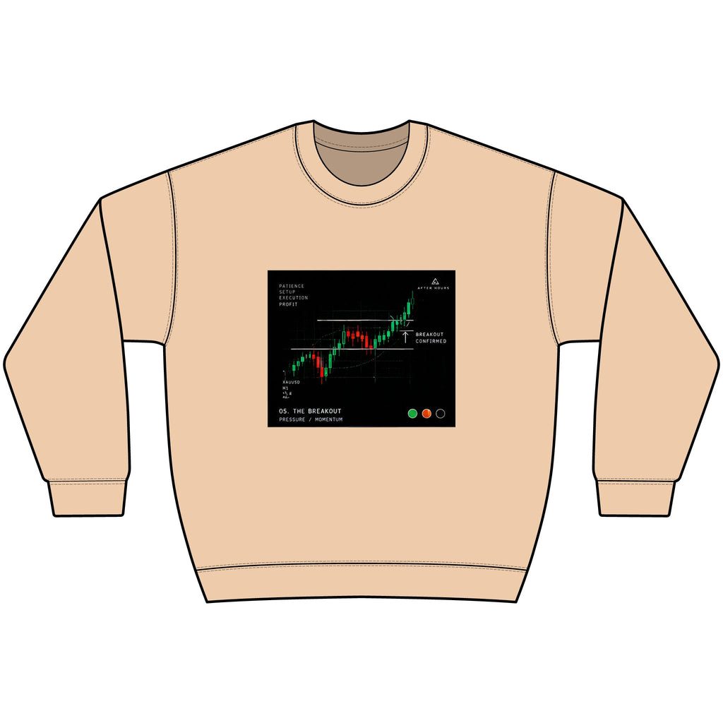 The Breakout Black Crewneck Sweatshirt