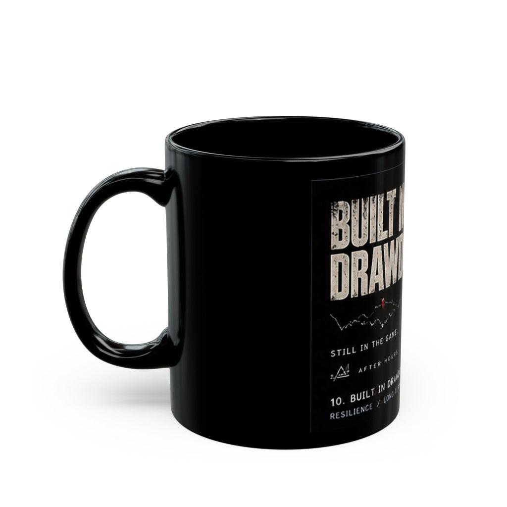 Built in Drawdown Trading Chart Mug